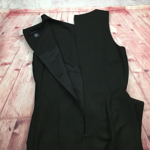 ➡️Ann Taylor Black Linen Maxi Dress Size 4 - Picture 6 of 10